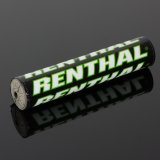 Renthal SX Bar Pads P286 Handlebar Pad, SX, Foam, Vinyl Cover, Black, Green, White, Logo, 10 in. Length, Each thumbnail 2
