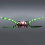 Renthal Fatbar Handlebars 609-01-GN Handlebars, Fatbar, RC High Style, Aluminum, Green Anodized, 1.125 in. Diameter, 31.575 in. Width, Each thumbnail 2