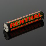 Renthal SX Bar Pads P272 Handlebar Pad, Crossbar, SX, Foam, Vinyl Cover, Black, Green, Red, Logo, 10 in. Length, Each thumbnail 2