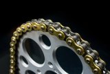 Renthal R1 Works Drive Chains C445 Chain, Works, 415 Size, 112-Links, 4,496 lbs./in. Tensile Strength, Gold/Black, Each thumbnail 4