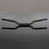 Renthal Fatbar Handlebars 847-50-BK Street Ultra Low Touring - Black thumbnail 2