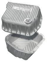 Pacific Performance Engineering Heavy-Duty Transmission Pans 228051000 Pan, Deep, Aluminum, Natural, 4 qt. Capacity Increase, Chrysler, Dodge, Plymouth, Each thumbnail 1