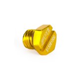 Pacific Performance Engineering Air Bleeder Screws 513081000 Screw, Fuel Filter Replacement Part, Yellow Anodized, Chevy, GMC, 6.6L Diesel, Each thumbnail 2
