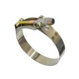 Pacific Performance Engineering T-Bolt Clamps 515400350 Clamp, T-bolt, Stainless Steel, 4.173 in. Maximum Diameter, Each thumbnail 1