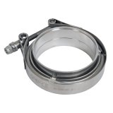 Pacific Performance Engineering V-Band Clamps 517335003 Clamp, Clamp, Flanges, Stainless Steel, Natural, 3.50 in. Diameter, Kit thumbnail 1
