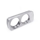 Pacific Performance Engineering Overhead Gauge Mounts 148003000 Mount, Overhead, Dual 2 1/16 in. Gauges, Aluminum, Brushed, Chevy, GMC, Each thumbnail 1