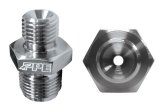 Pacific Performance Engineering Fuel Inlet Fittings 113071000 Line Adapter Fittings, Fittings, Straight, M14 x 1.5 Male Threads, M18 x 1.5 Male Threads, Stainless Steel, Black Anodized, Each thumbnail 5