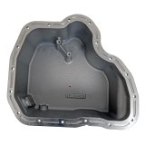 Pacific Performance Engineering Aluminum Oil Pans 114052000 Pan, Aluminum, Natural, 5 qt., Chevrolet, GMC, 6.6L, Diesel, Each thumbnail 1