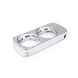 Pacific Performance Engineering Overhead Gauge Mounts 148001000 Mount, 2 holes, overhead, Aluminum, Polished, GM 01-07, 2 1/16 in. gauges, without switches thumbnail 1