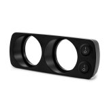 Pacific Performance Engineering Overhead Gauge Mounts 148002100 Mount, Overhead, Dual 2 1/16 in. Gauges, Two Switches, Aluminum, Black, Chevy, GMC, Each thumbnail 1
