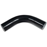 Pacific Performance Engineering Silicone Tubing Couplers 115900100 Coupler, 80 degree Elbow, Silicone, Black, 2.25 in. Inlet/Outlet Diameter, Each thumbnail 1