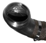 Pacific Performance Engineering Exhaust Downpipes 117000500 Downpipe, Exhaust, Stainless, Natural, 3 in. Outlet, PPE Titanium Wrap, Chevy, GMC, 6.6L LLY, LBZ, LMM , Each thumbnail 2