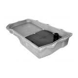 Pacific Performance Engineering Heavy-Duty Transmission Pans for 2014-2020 1500 - 228053010 Automatic Pan, Deep, Finned Aluminum, Black with Brushed Fins, 2 qt. Increase, Includes Replaceable Filter, Ram, 8HP70/8HP75, Each thumbnail 2