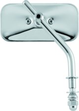 Biker's Choice Mirrors 490012 Mirror, Rectangular, Chrome Housing, Harley-Davidson®, Each thumbnail 3