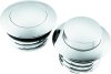 Biker's Choice Billet Pop-Up Gas Caps 493060 Fuel Tank Caps, Pop-Up, Aluminum, Chrome, Harley-Davidson®, Pair thumbnail 4