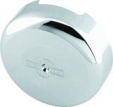 Biker's Choice 8 in. Old-Style Air Cleaner Covers 493988 Cover, Old Style, in., Steel, Chrome, Harley-Davidson®, Each thumbnail 2