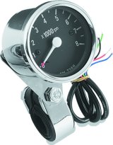 Biker's Choice Custom Mini Tachometers 493374 Gauge, Tachometer, Analog, 0-8,000 rpm, 2 1/2 in., Black Face, Electrical, Harley-Davidson®, Each thumbnail 2