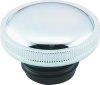 Biker's Choice Screw-In Vented Gas Caps 490437 Fuel Tank Cap, Screw-In, Vented, Steel, Chrome, Right Side, Harley-Davidson®, Each thumbnail 4