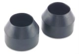 Biker's Choice Fork Boots 490379 Boots, Rubber, Black Anodized, Harley-Davidson®, Pair thumbnail 1