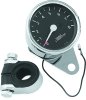 Biker's Choice Mechanical Mini Tachometers 493316 Powersports Gauges, Tachometer, Analog, 2.50 in. Diameter, Chrome, Black, White Numbers and Pointers, Chrome Clamp, Harley-Davidson®, Sportster, Each thumbnail 4