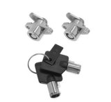 Biker's Choice Saddle Bag Mounts and Accessories 491989 luggage accessories SADDLEBAG LOCK SETS N/A thumbnail 1