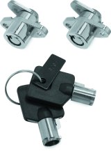 Biker's Choice Saddle Bag Mounts and Accessories 491989 luggage accessories SADDLEBAG LOCK SETS N/A thumbnail 3
