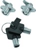 Biker's Choice Saddle Bag Mounts and Accessories 491989 luggage accessories SADDLEBAG LOCK SETS N/A thumbnail 4