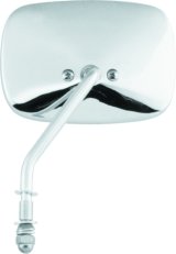 Biker's Choice OEM Mirrors 490733 Mirror, OEM, Replacement, Right Side, Rectangular, Convex, Manual, Chrome Housing, Harley-Davidson®, Each thumbnail 3
