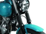 Biker's Choice Fork Boots 666766 Boots, Rubber, Black, 41mm Diameter, Harley-Davidson®, Pair thumbnail 4