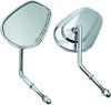 Biker's Choice Tapered Mirrors 482008 Side View Mirror TAPERED SHORT STEM MIRRORS CHR CHR thumbnail 4