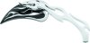 Biker's Choice Mirrors 490548 Mirrors, Side View, Custom, Teardrop, Convex, Manual, Black/Chrome Housing, Harley-Davidson®, Pair thumbnail 4
