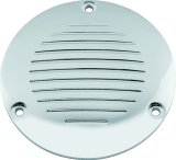 Biker's Choice Transmission Case Covers 490826 Cover CHR GROOVED 3 HOLE DERBY CVR CHR thumbnail 2