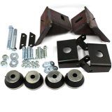 Advance Adapters Engine Swap Motor Mounts for 1997-2006 WRANGLER - 713094 Mounts, Swap, Complete Mount, Weld-In, Steel, Rubber Bushings, Jeep, 5.2L Magnum, 5.9L Magnum, Kit thumbnail 2