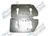 Advance Adapters Engine Swap Motor Mounts 713088-P Mount, Block Mount Only, Bolt-In, Chevy, 4.8, 5.3, 6.0L Block, to Early 3-Bolt Frame Mounts, Pair thumbnail 2