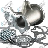 Advance Adapters Transfer Case 50-4705 Adapter, Aluminum, Natural, GM Manual SM465, New Process 208, New Process 241, Each thumbnail 2