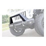 Aries Automotive TrailCrusher Angular Brush Guards for 2020-2024 GLADIATOR, 2007-2024 WRANGLER, 2018 WRANGLER JK - 2081100 Grille Guards, Steel, Black Powdercoated, Textured, Guard, Front, Jeep, Each thumbnail 4