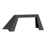 Aries Automotive TrailCrusher Angular Brush Guards for 2020-2024 GLADIATOR, 2007-2024 WRANGLER, 2018 WRANGLER JK - 2081100 Grille Guards, Steel, Black Powdercoated, Textured, Guard, Front, Jeep, Each thumbnail 5