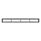 ARIES Automotive Grilles and Grille Inserts PC30OB Guard Face Plate, Pro Series, (1)30In, Bl, 30" OPEN FACE, GLOSS BLACK STEEL thumbnail 6