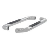 Aries Automotive 3 in. Round Side Bars 203014-2 Step Bars, Diameter, Stainless Steel, Polished, Ford, Pair thumbnail 3