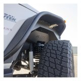 Aries Automotive Fender Liners for 2007-2017 WRANGLER, 2018 WRANGLER JK - 1500350 Splash Guard, Aluminum, Black Powdercoated, Jeep, JK, Front, Pair thumbnail 3