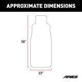 Aries Automotive Seat Defenders 3142-20 Cover, Defender, Bucket, Highback, 600-denier, Camouflage, Each thumbnail 5
