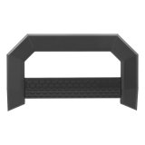 Aries Automotive AdvantEDGE 5.5 in. Bull Bars for 2011-2018 1500, 2019-2024 1500 CLASSIC, 2009-2010 RAM - 2165000 Grille Guard, Bar, in., 1-Piece, Aluminum, Black Powdercoated, Dodge, Ram, Each thumbnail 7