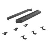 Aries Automotive AeroTread Running Boards for 2011-2021 GRAND CHEROKEE, 2022 CHEROKEE WK - 2061009 Boards, Aluminum/Stainless Steel, Black Powdercoated, 5 in. Boards, 67.00 in. Length, Jeep, Pair thumbnail 2