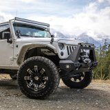 Aries Automotive TrailChaser Front Bumpers for 2007-2017 WRANGLER, 2018 WRANGLER JK - 2081001 Bumper, Front, Modular, Center, 07-17 ALL thumbnail 2