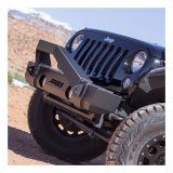 Aries Automotive TrailCrusher Front Bumper with Brush Guards for 2007-2017 WRANGLER, 2018 WRANGLER JK - 2186000 Bumper, Fabricated, Steel, Black Powdercoated, Front, Guard, Jeep, Kit thumbnail 4