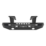 Aries Automotive TrailChaser Front Bumper with Corner Guards and Fender Flares for 2018-2025 WRANGLER - 2082077 Bumpers, Fabricated, Aluminum, Black Powdercoated, Textured, Front, Center Section, Guards, Flares, Jeep, Kit thumbnail 5