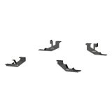 Aries Automotive 6 in. Oval Side Bar Mounting Brackets 4491 Step Brackets, Oval, Chevy, GMC, Kit thumbnail 2