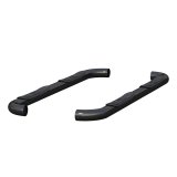 Aries Automotive 3 in. Round Side Bars 203025 Nerf and Step Bars, Steel, Black, Gloss, Powdercoated, 3.00 Diameter, Ford, Pair thumbnail 2