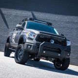 ARIES Automotive - Light Mounting Bars for 2007-2021 TUNDRA 2162100 Bull Bar, Advantedge, Black W/LED'S, 07-17 thumbnail 1