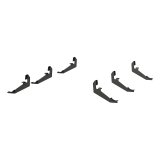 Aries Automotive 4 in. Oval Side Bars for 2015-2022 CANYON, COLORADO - S224052 Step Bars, Steel, Black Powdercoated, Gloss, 4.00 Diameter, 71.950 Length, Chevrolet, GMC, Pair thumbnail 5